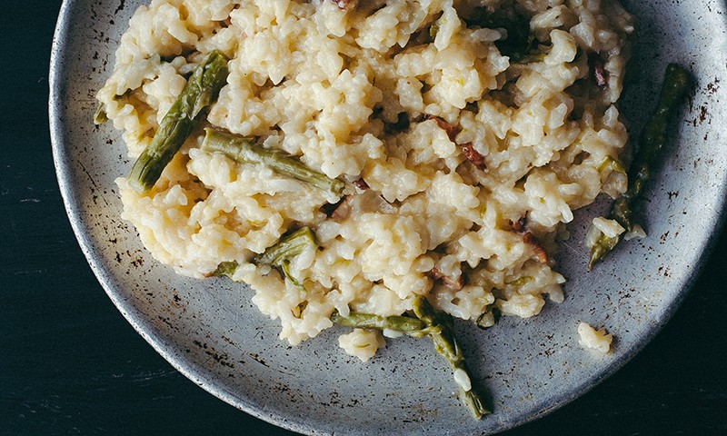 Asparagus-Risotto