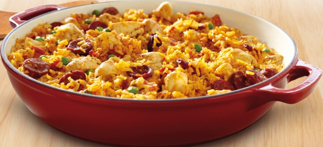 chicken chorizo paella