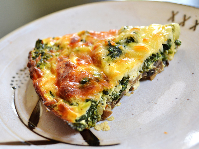 spinach-mushroom-feta-quiche