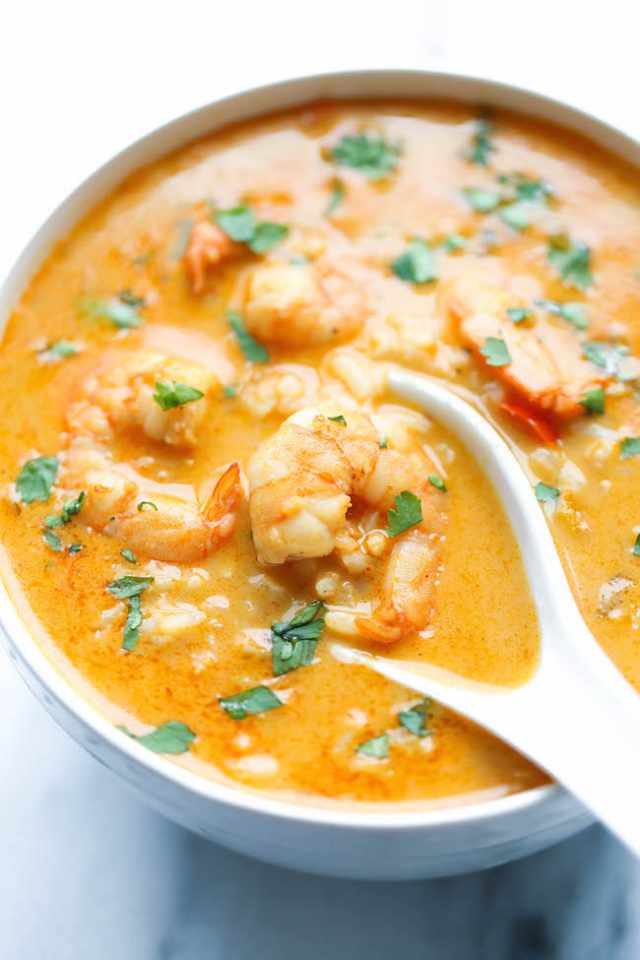 curry shrimp soup