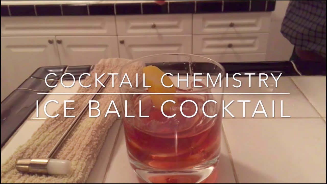 How to Make Ice Ball Cocktails