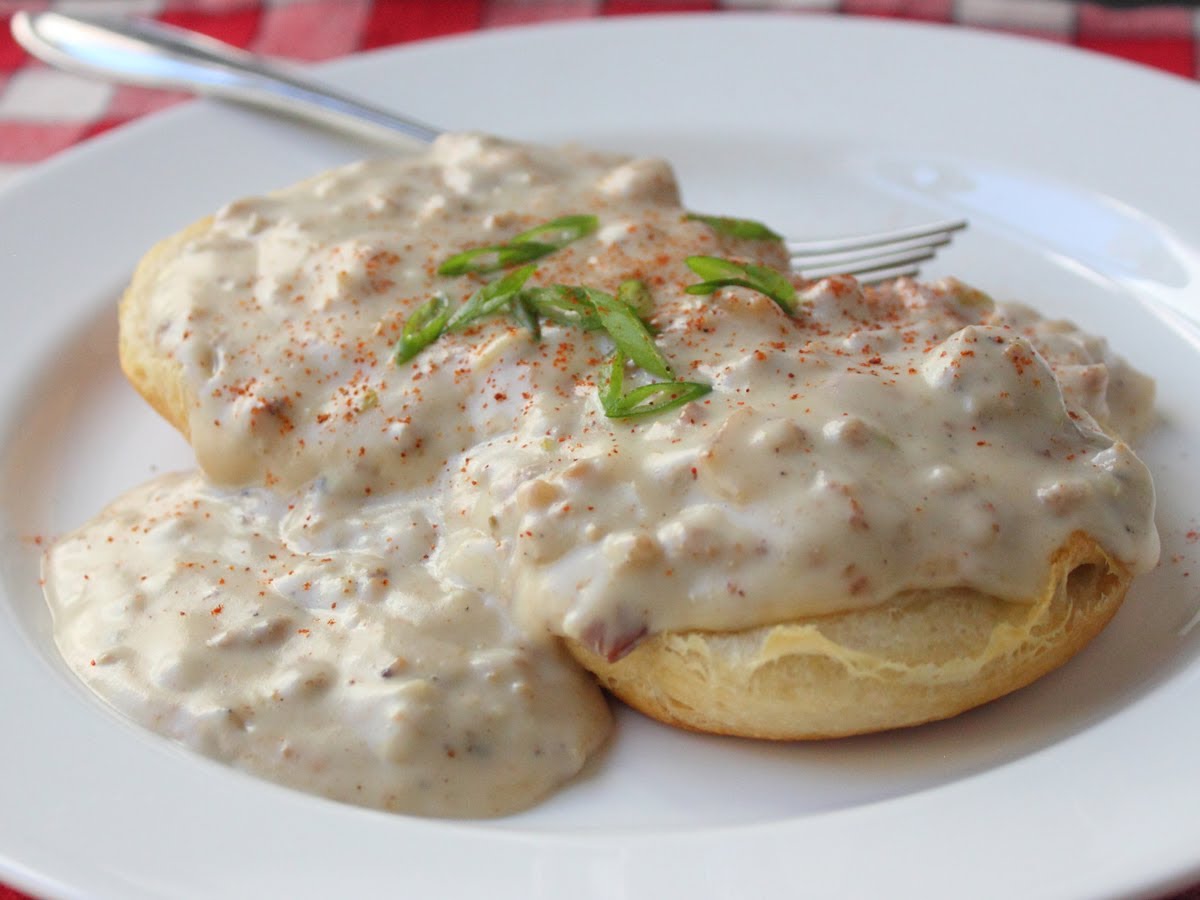 Small Batch Home Biscuits And Single Serving Biscuits And Gravy