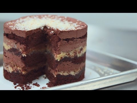 German Chocolate Cake-Momofuku Milk Bar Style