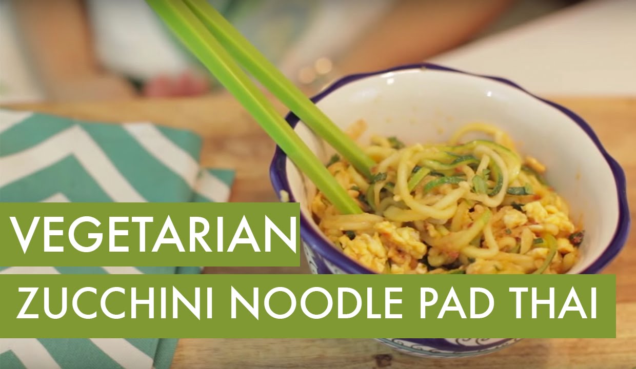 A Modern Spiralized Pad Thai