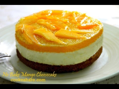 Mango Cheese Cake Without The Baking