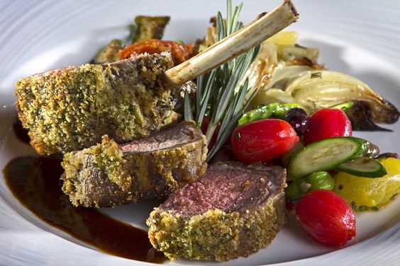 crusted lamb chops