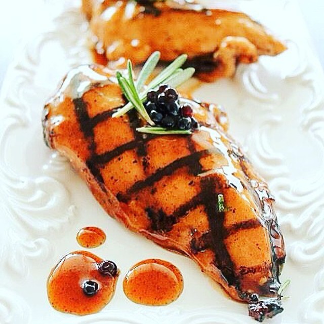 grilled chicken breasts