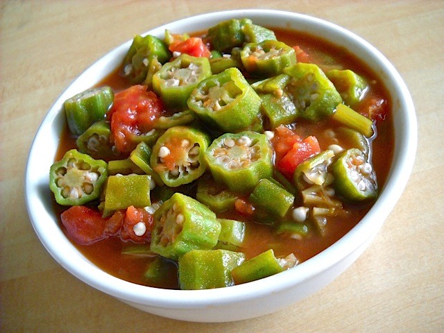 southern stewed okra and tomatoes recipe