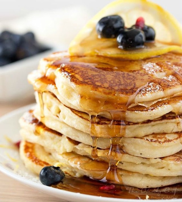 lemon ricotta pancakes