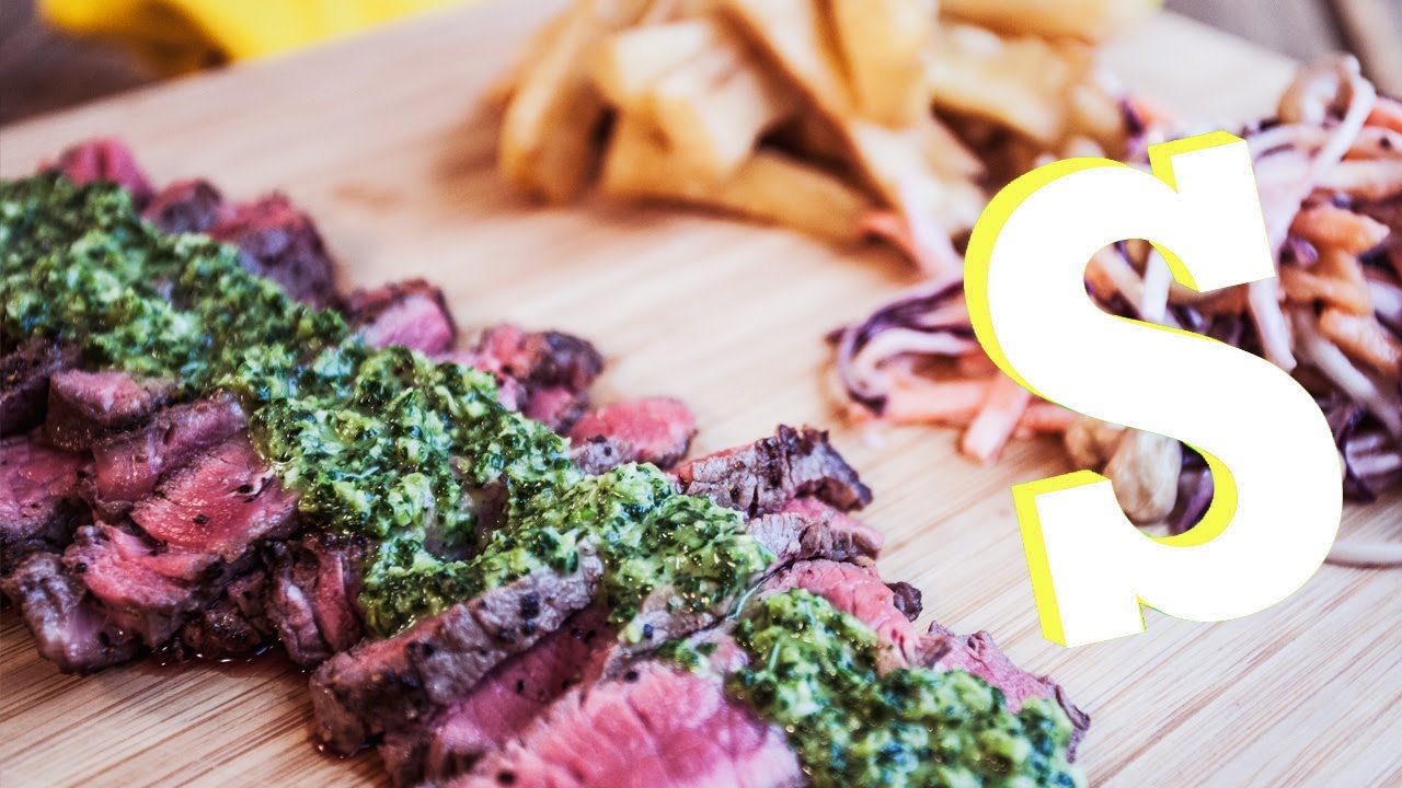 Gaucho Steak With Chimichurri Sauce