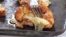 Skip The Sandwich And Choose A Ham And Cheese Croissant, The Glaze Is The Finishing Touch